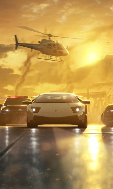 Das Need for Speed: Most Wanted Wallpaper 480x800