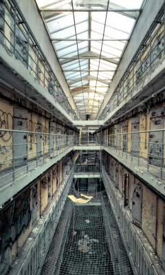 Обои Alcatraz Prison 240x400