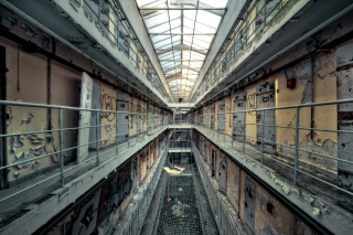 Alcatraz Prison Background for Android, iPhone and iPad