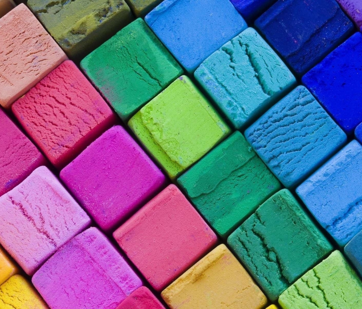 Das Colorful Cubes Wallpaper 1200x1024