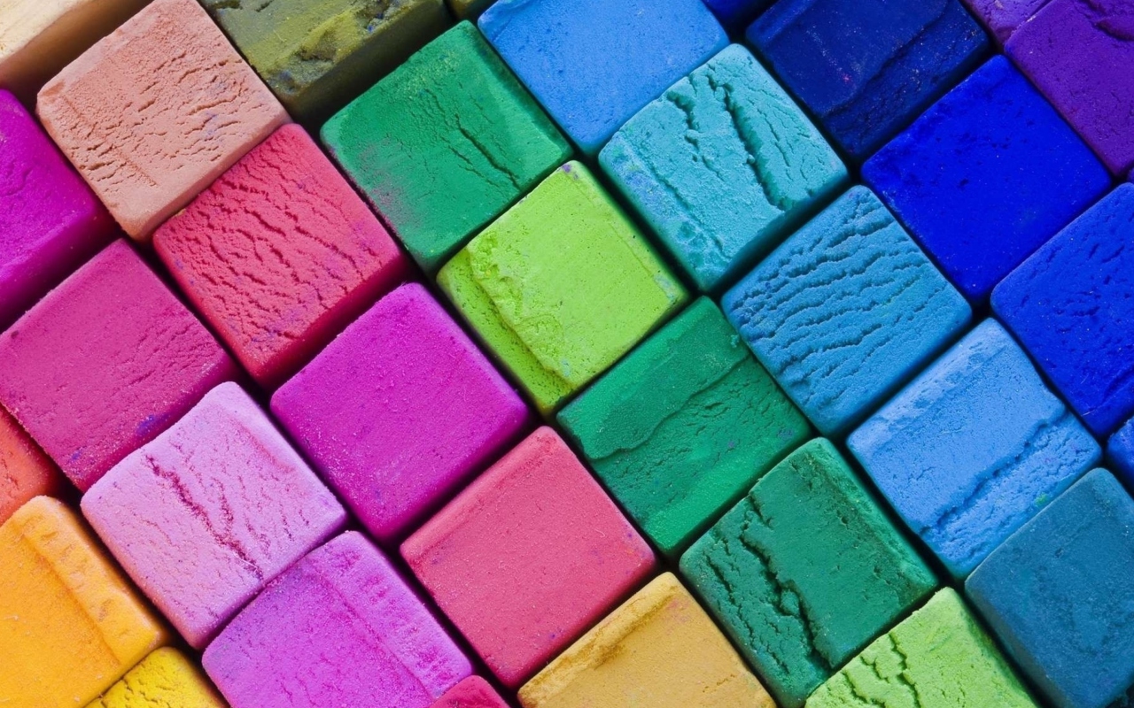 Fondo de pantalla Colorful Cubes 1280x800