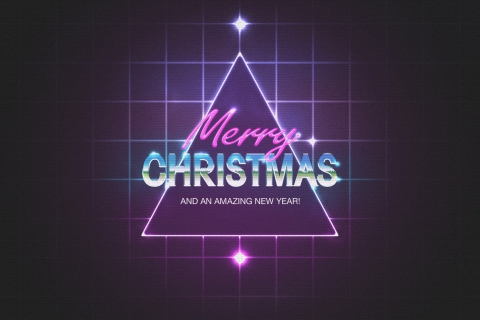 Sfondi Merry Christmas & Happy New Year 2014 480x320