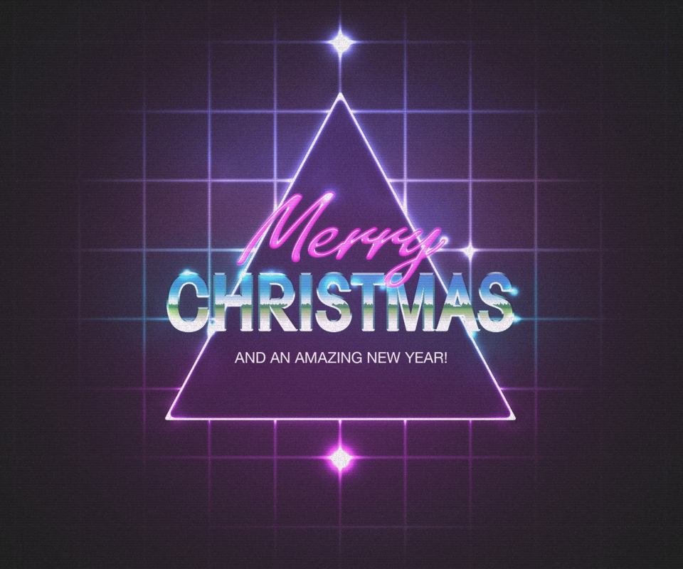 Merry Christmas & Happy New Year 2014 wallpaper 960x800