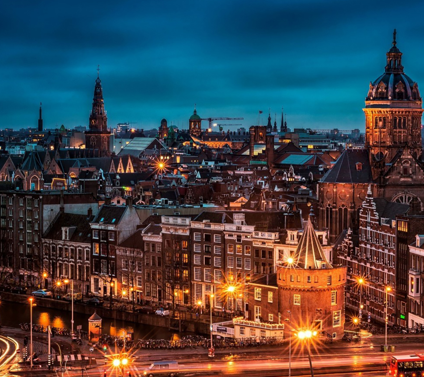 Amsterdam Sightseeing wallpaper 1440x1280