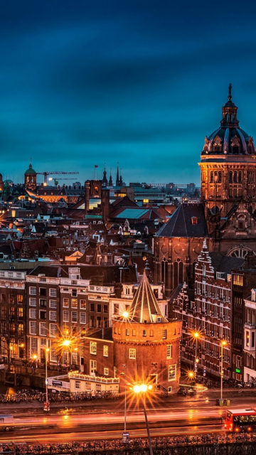 Das Amsterdam Sightseeing Wallpaper 360x640