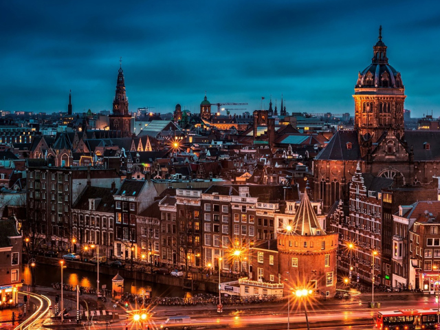 Das Amsterdam Sightseeing Wallpaper 640x480