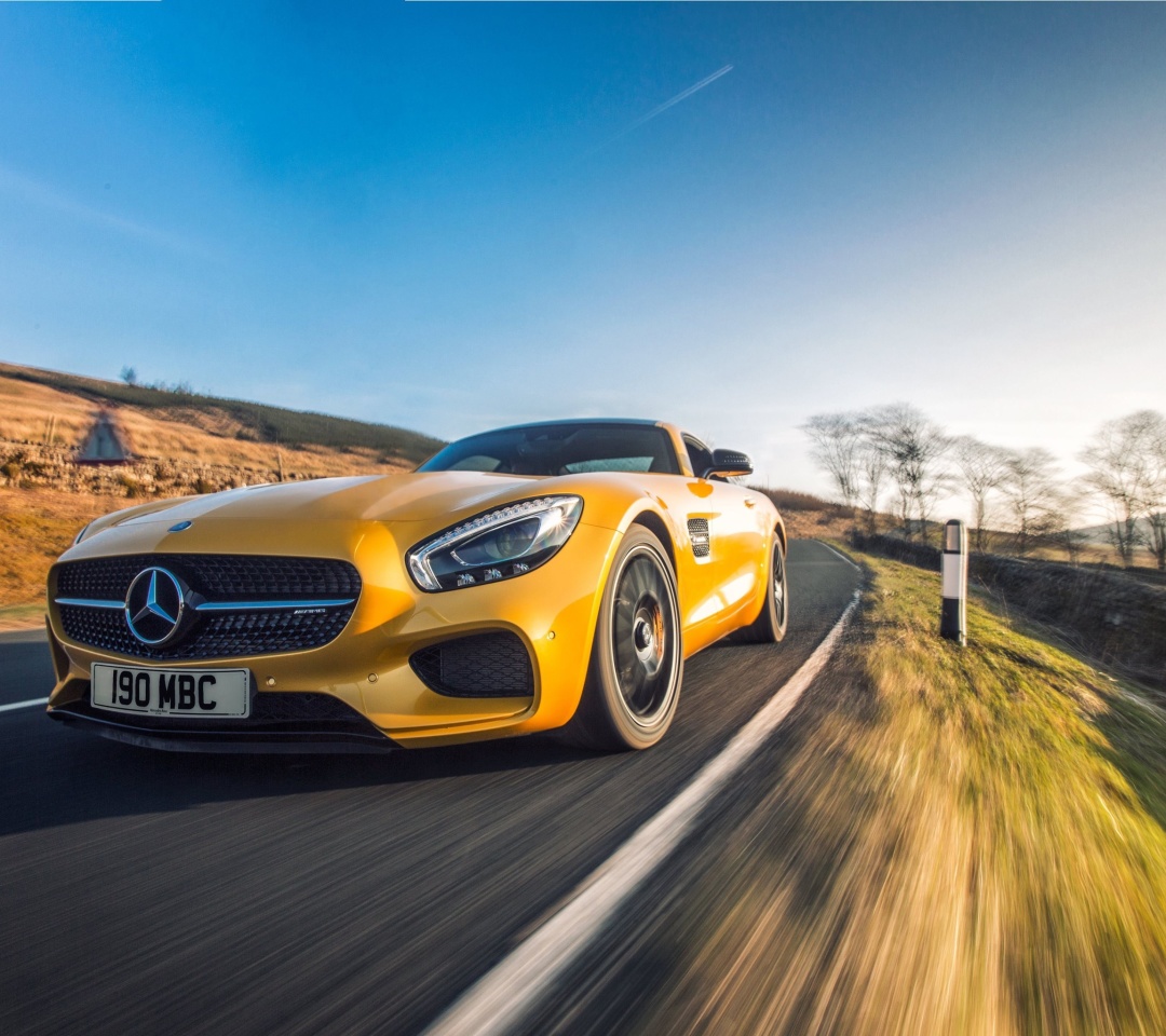 Das Mercedes AMG GT Wallpaper 1080x960