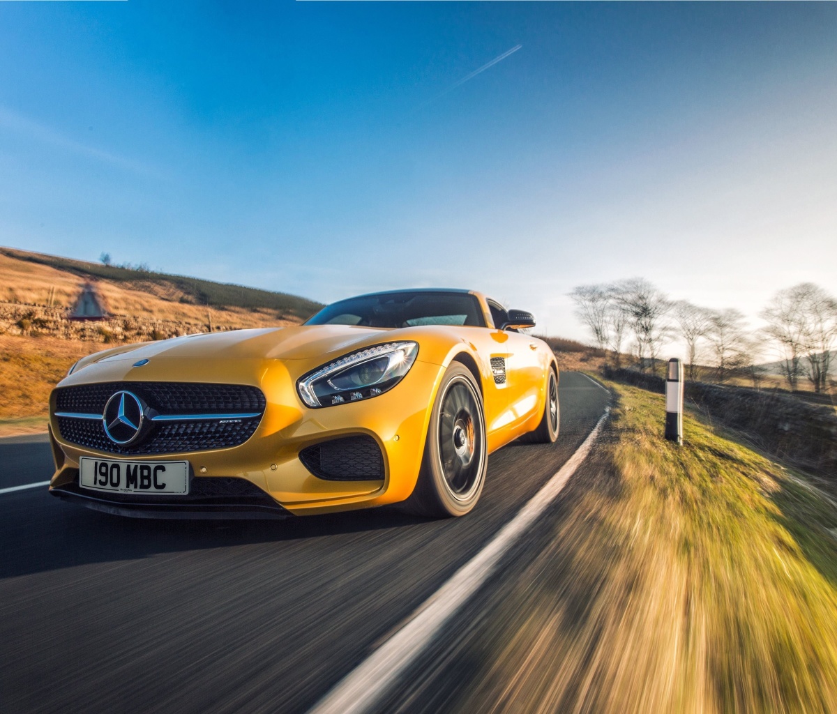 Das Mercedes AMG GT Wallpaper 1200x1024