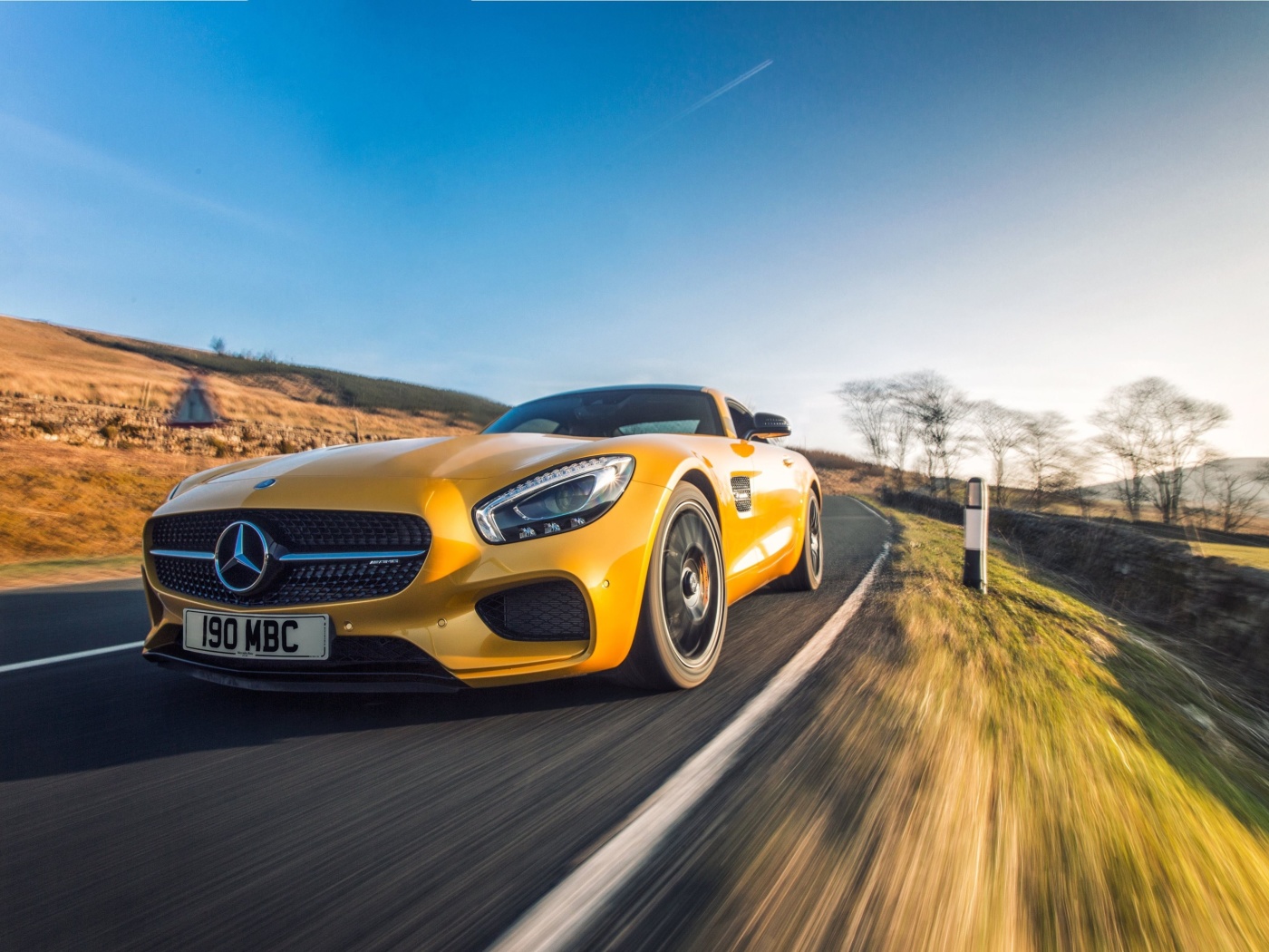 Mercedes AMG GT wallpaper 1400x1050