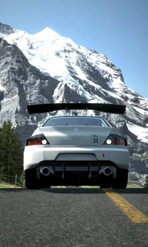 Screenshot №1 pro téma Eiger Nordwand - Circuito Corto 480x800