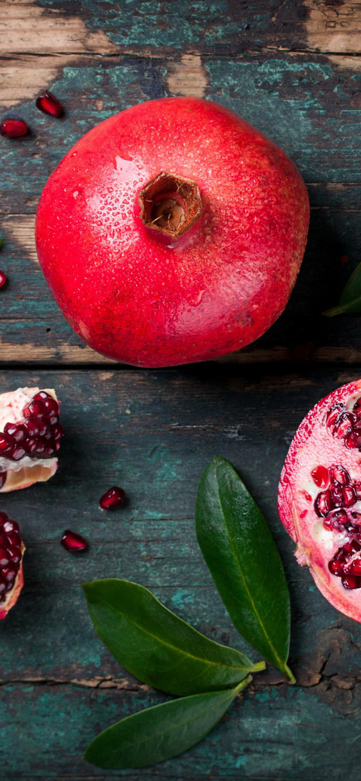 Organic Pomegranate wallpaper 1170x2532