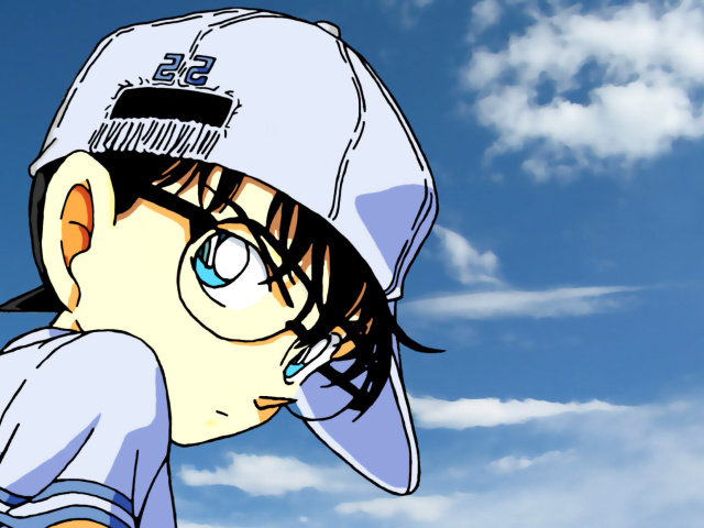 Edogawa Conan Man wallpaper 640x480