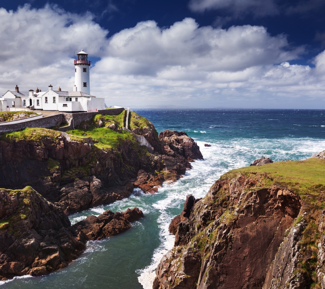 Das Fanad Ireland Lighthouse Wallpaper 1080x960