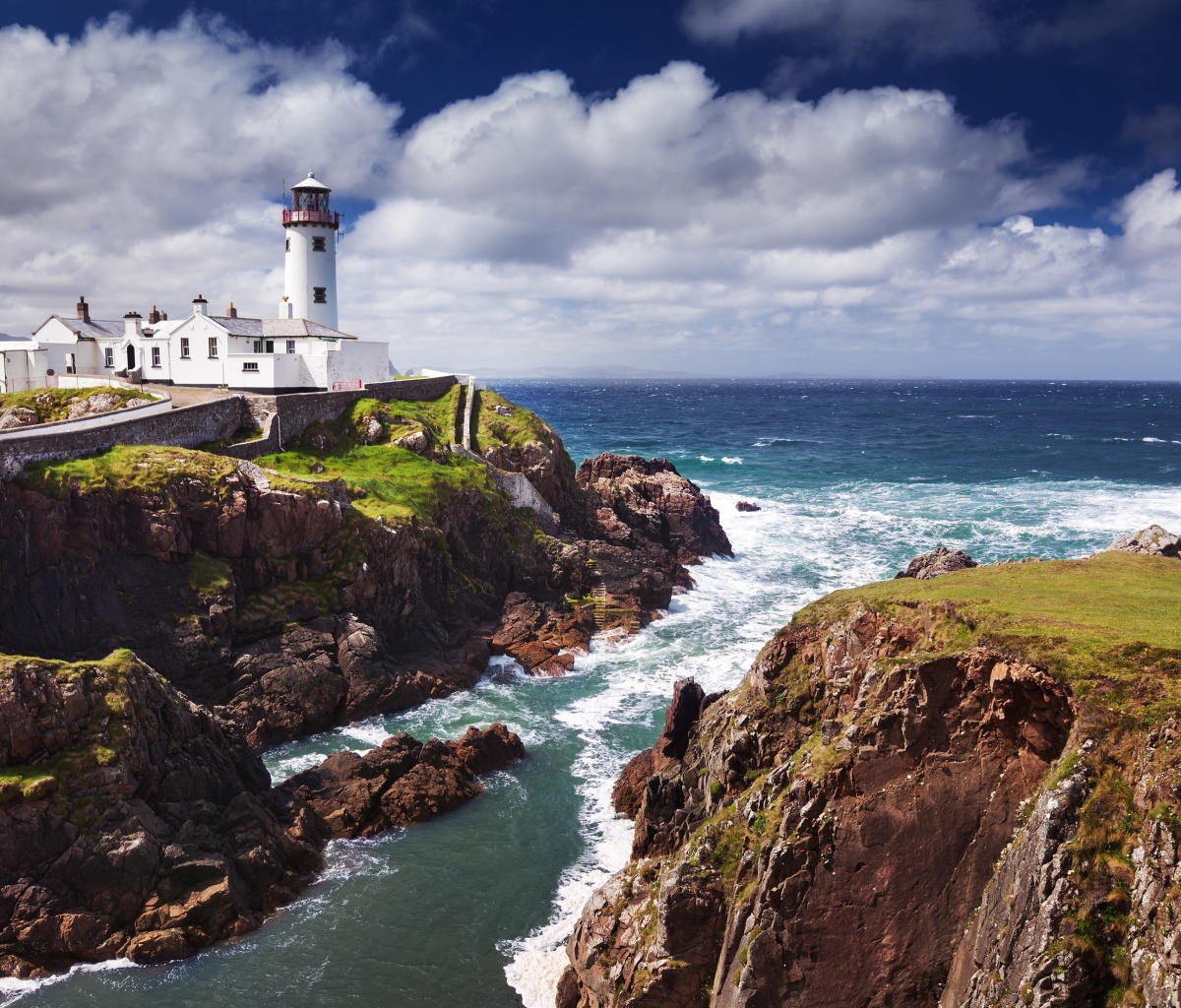 Das Fanad Ireland Lighthouse Wallpaper 1200x1024