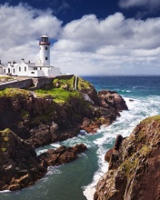 Обои Fanad Ireland Lighthouse 176x220