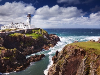 Das Fanad Ireland Lighthouse Wallpaper 320x240