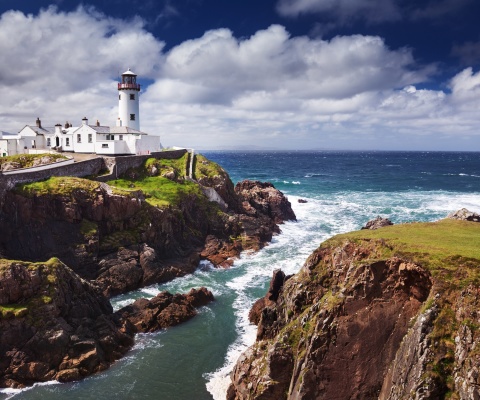 Screenshot №1 pro téma Fanad Ireland Lighthouse 480x400