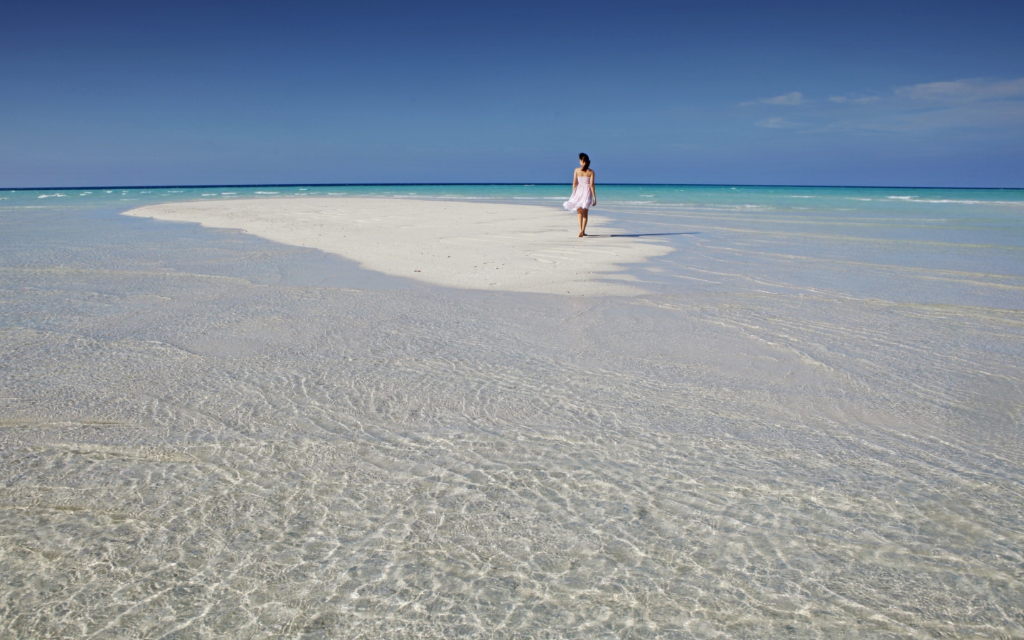 Fondo de pantalla Maldives Paradise 1440x900