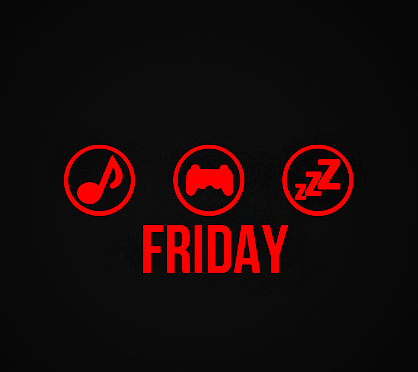 Das Friday Wallpaper 1440x1280