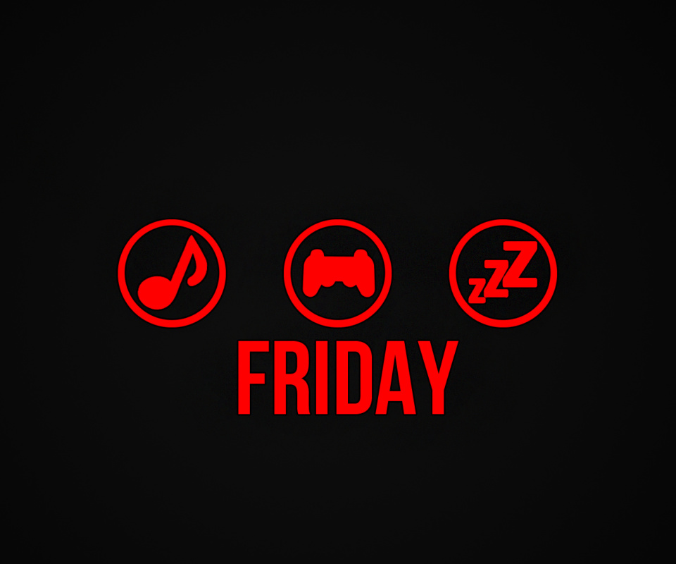 Das Friday Wallpaper 960x800