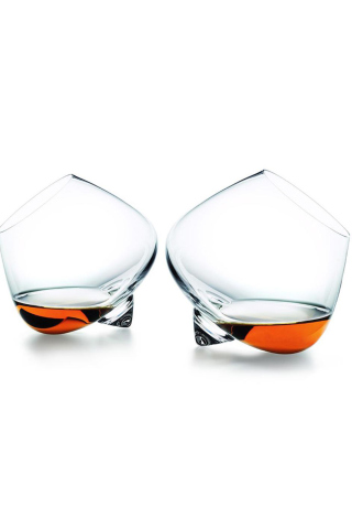 Cognac Glasses wallpaper 320x480