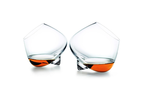 Cognac Glasses wallpaper 480x320