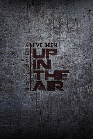 30 Seconds To Mars - Up In The Air wallpaper 320x480