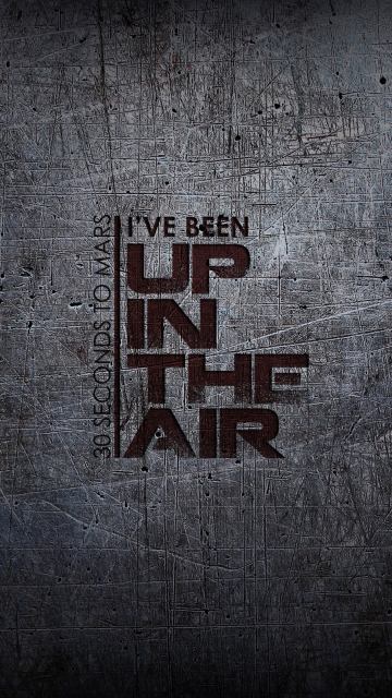 Das 30 Seconds To Mars - Up In The Air Wallpaper 360x640