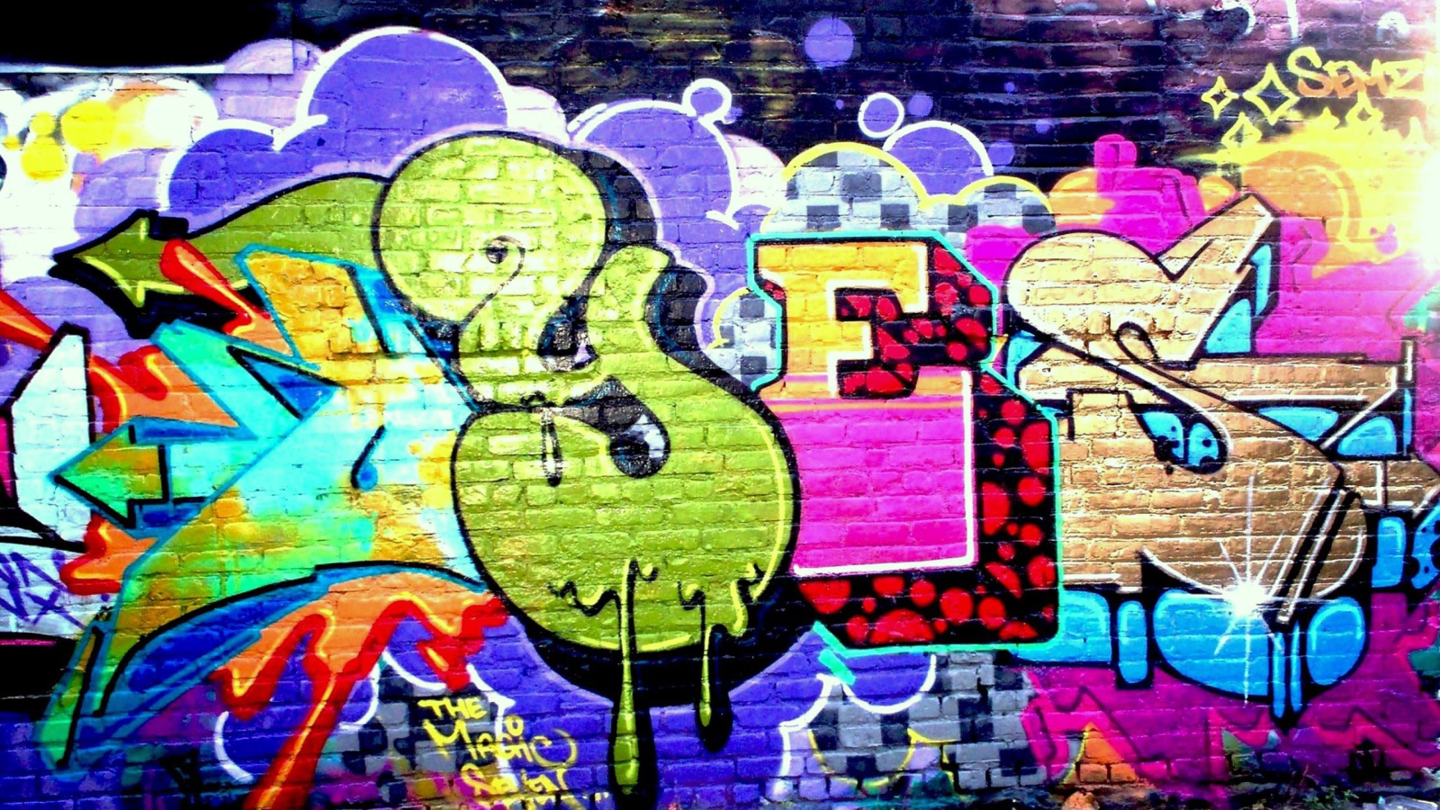 Sfondi Yes Graffiti 1600x900