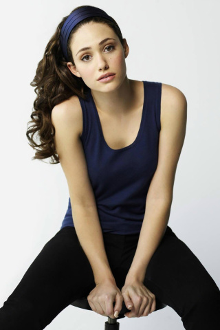 Emmy Rossum in Sweet Clothes wallpaper 320x480