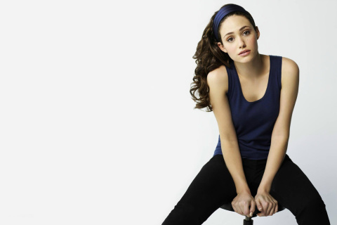 Emmy Rossum in Sweet Clothes wallpaper 480x320