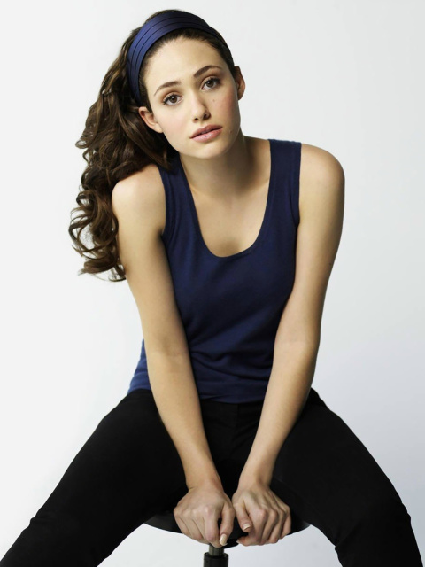 Emmy Rossum in Sweet Clothes wallpaper 480x640