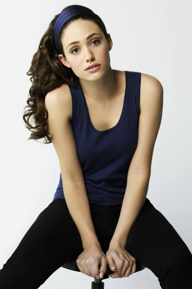 Emmy Rossum in Sweet Clothes wallpaper 640x960