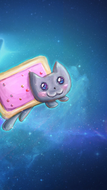 Das Nyan Cat Wallpaper 360x640
