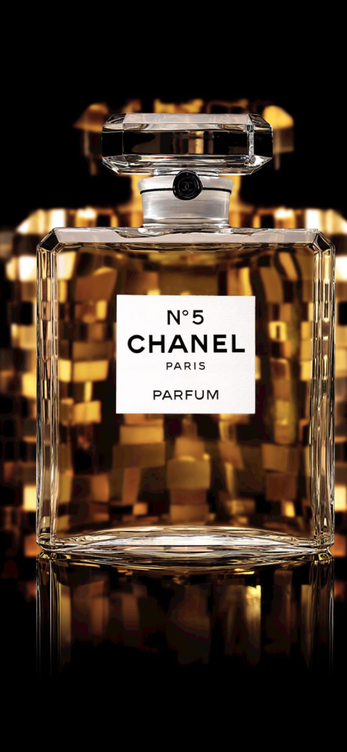 Chanel 5 Fragrance Perfume wallpaper 1170x2532