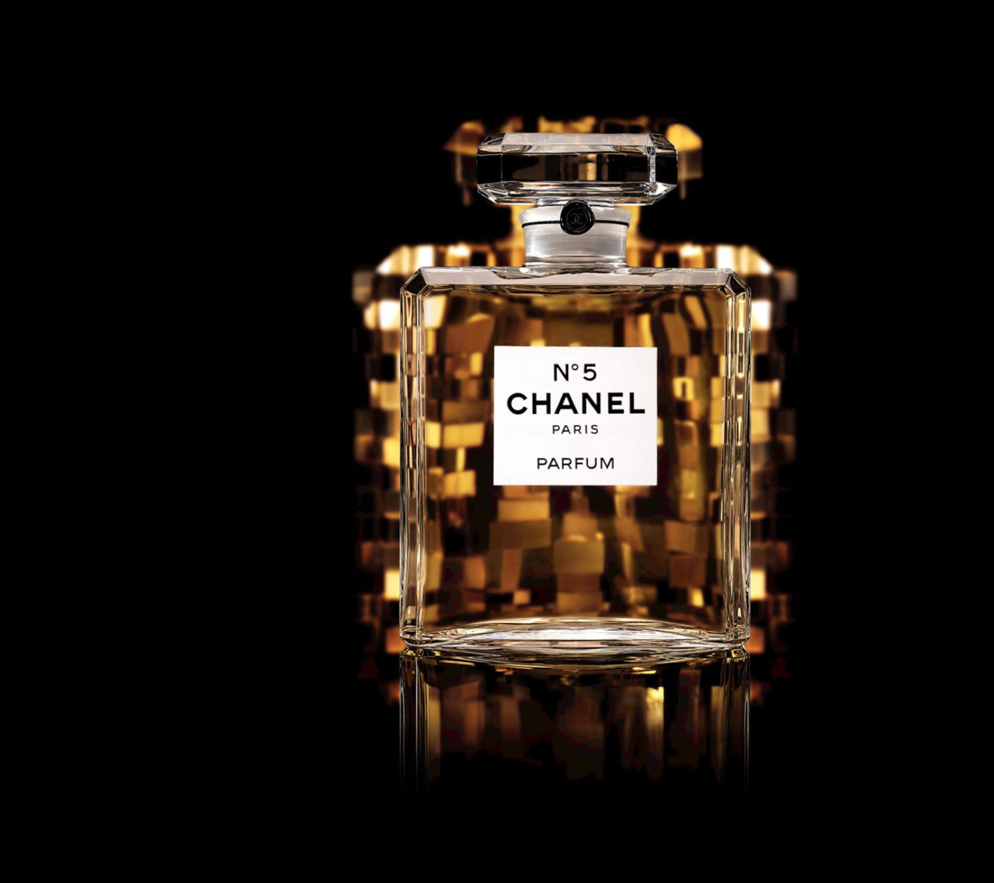 Обои Chanel 5 Fragrance Perfume 1440x1280