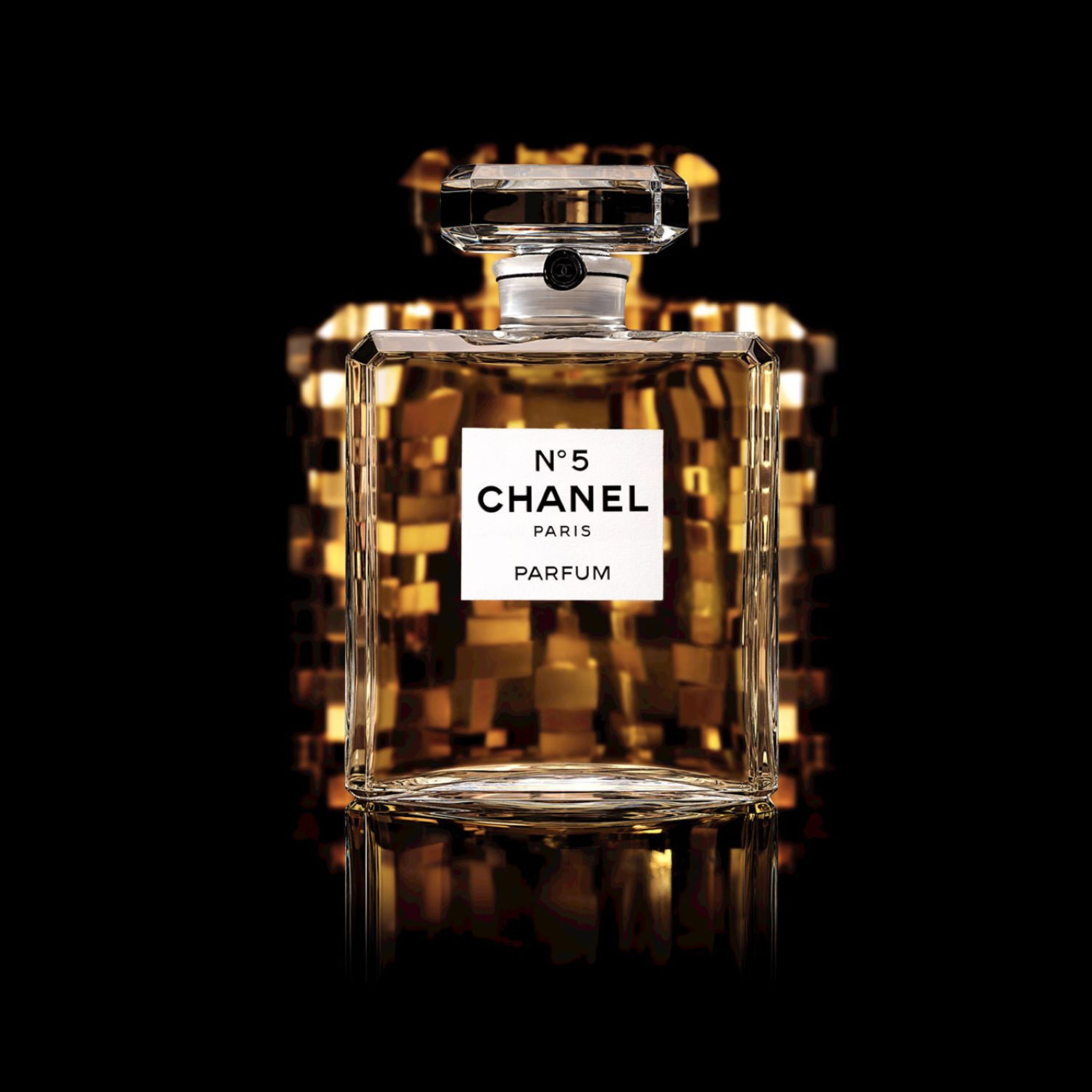 Обои Chanel 5 Fragrance Perfume 2048x2048