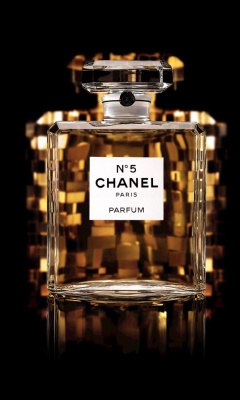 Chanel 5 Fragrance Perfume wallpaper 240x400