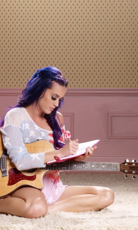 Обои Katy Perry - Part Of Me 480x800
