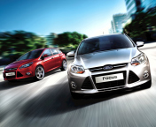 Das Auto Ford Focus Wallpaper 176x144