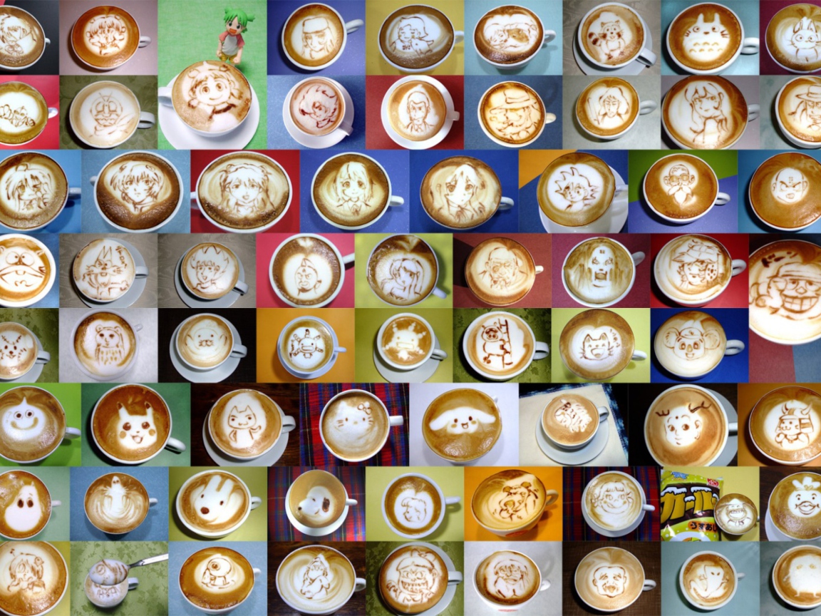 Coffee Art For Coffee Lovers wallpaper 1152x864