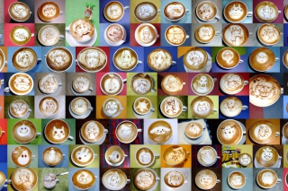 Coffee Art For Coffee Lovers - Obrázkek zdarma pro Samsung B7510 Galaxy Pro