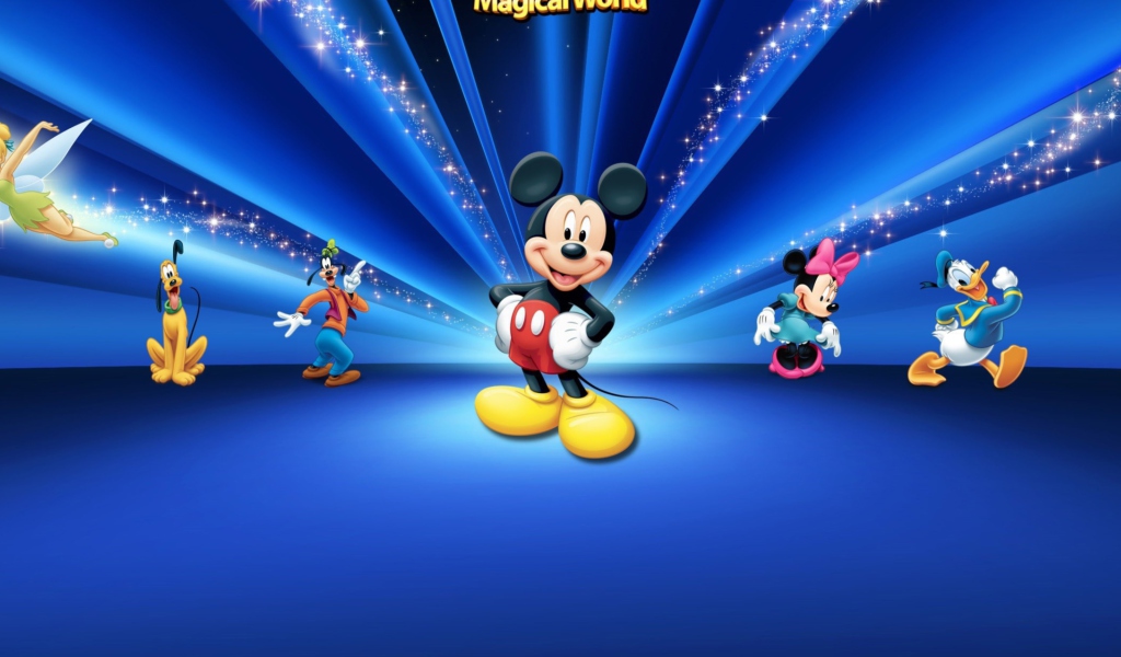 Fondo de pantalla Magical Disney World 1024x600