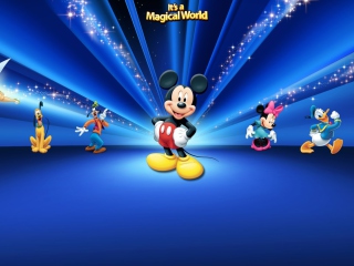 Обои Magical Disney World 320x240
