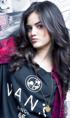 Lucy Hale wallpaper 240x400