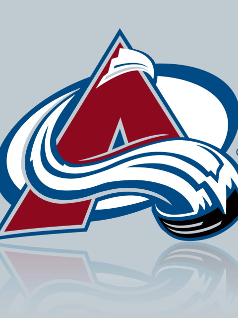 Colorado Avalanche Grey Logo screenshot #1 480x640