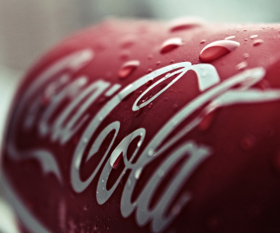 Coca-Cola Can wallpaper 960x800