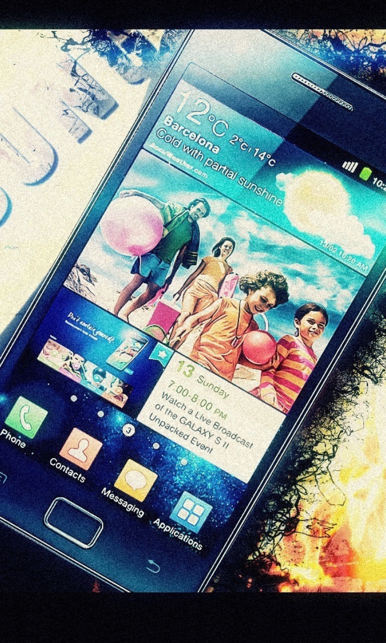 Fondo de pantalla Samsung Galaxy S2 768x1280