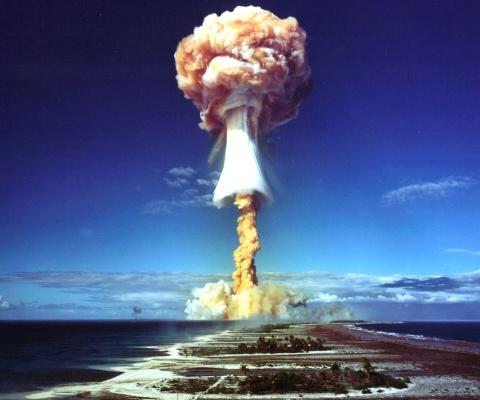 Nuclear Explosion wallpaper 480x400