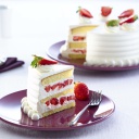 Sfondi Fresh Strawberry Cake 128x128